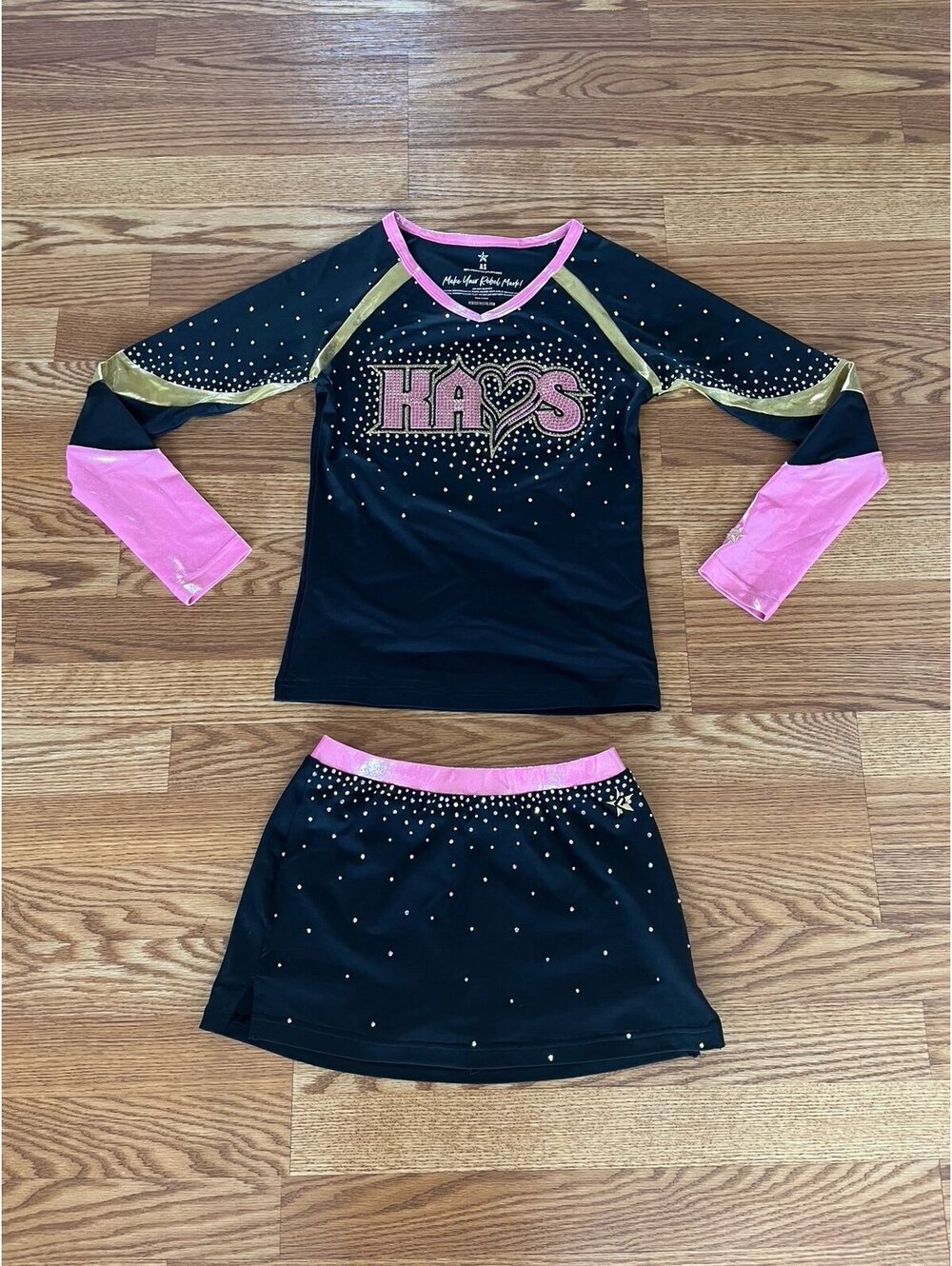 Rebel Athletic Cheer 2 piece set